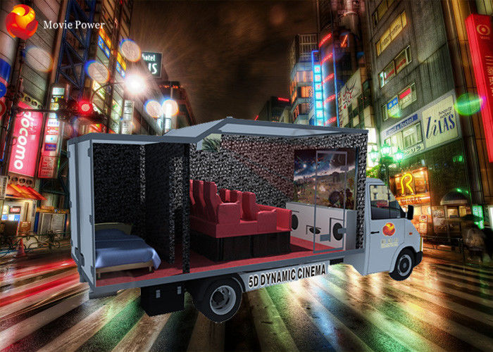Infatuated Film Experience Mobile 7D Cinema Equipment With Shooting Gun