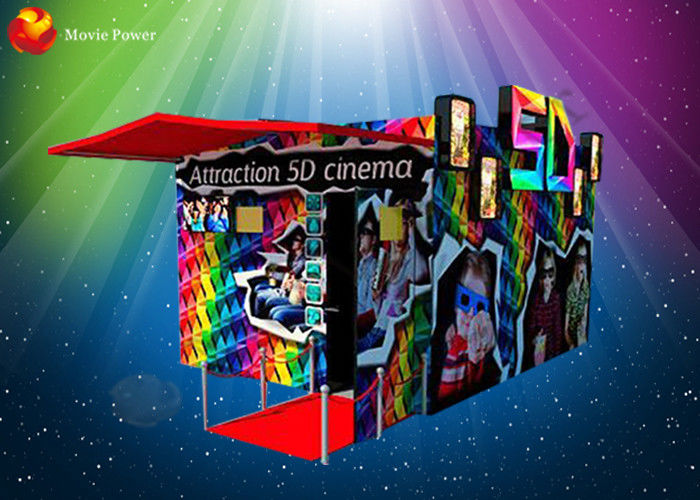 Unique Interactive 3 DOF / 6 DOF Thematic Cinema Cabin 9D VR Cinema