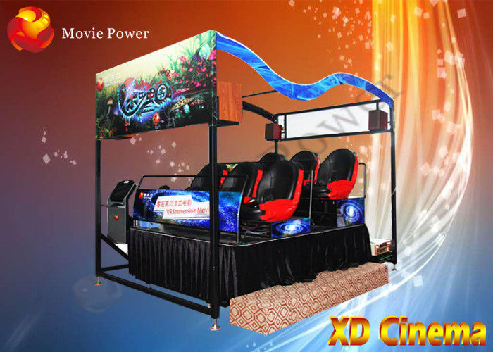 Multi Person Interactive 6 DOF VR XD Cinema Movie Theater Equipment