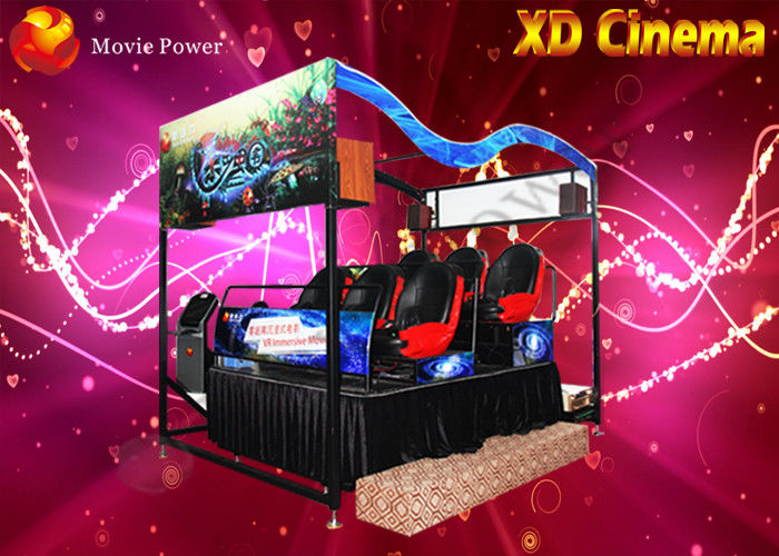Interactive 6 / 9 Seat Rain Wind VR XD Theatre Home Theater System