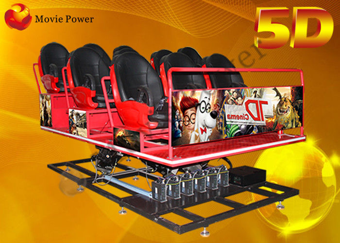 Popular Electric 5D Movie Theater 5D Driving Simulator 2-100 Seats