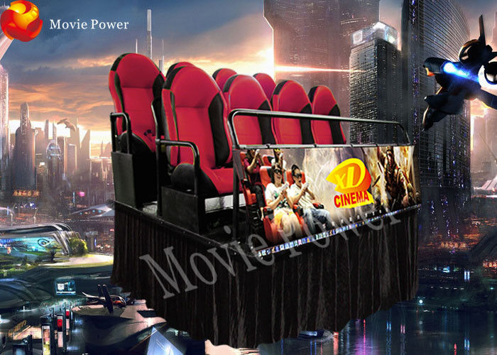 Professional 2.25KW 6/9/12 Chairs 5D Movie Theater With Free Movies