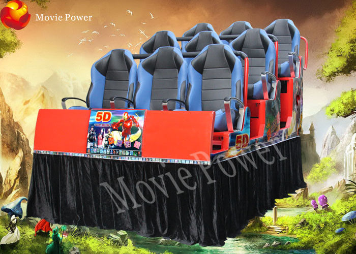 7D Cinema 6 People Dynamic Seat Equipment Safe And Easy To Control