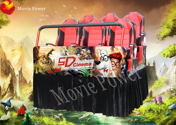 Real feelings 7D movie theater electric system profitable amusement rides