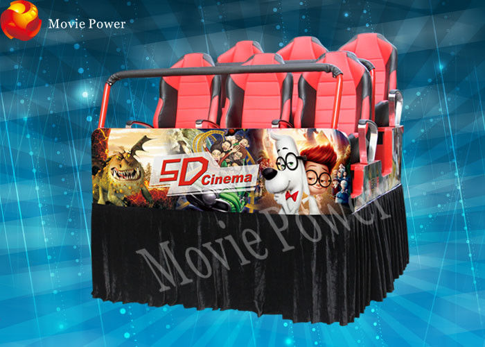 Entertainment hydraulic system 5d 7D movie theater 12 months guarantee