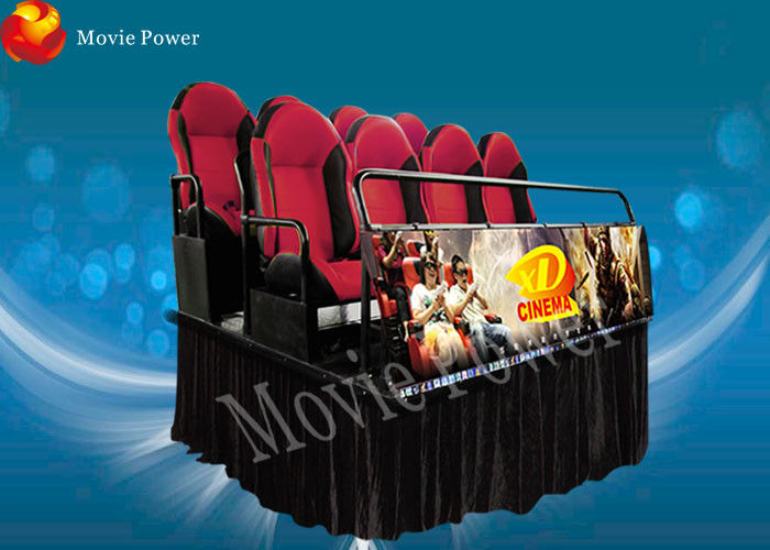 Original curves 7D movie theater equipment 7d interactive theater