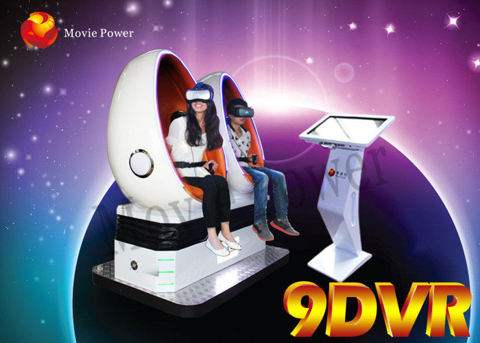 Commercial Game Machine 9D Virtual Reality VR Simulator With Two seat