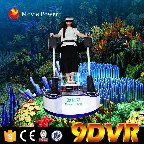 Video Game White 9d VR Cinema Standing Up 9D Action Cinema 360 Degree 200kg