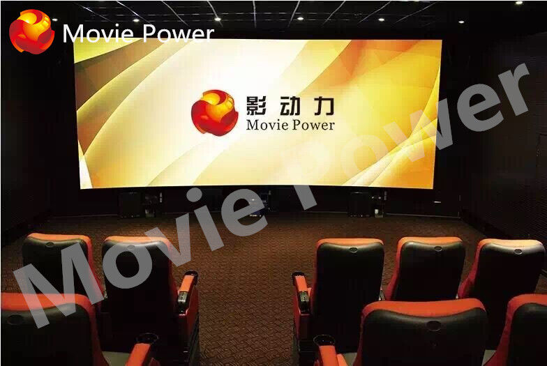 Motion Electric Cylinders Large 5D Cinema Equipment With Smooth Movement