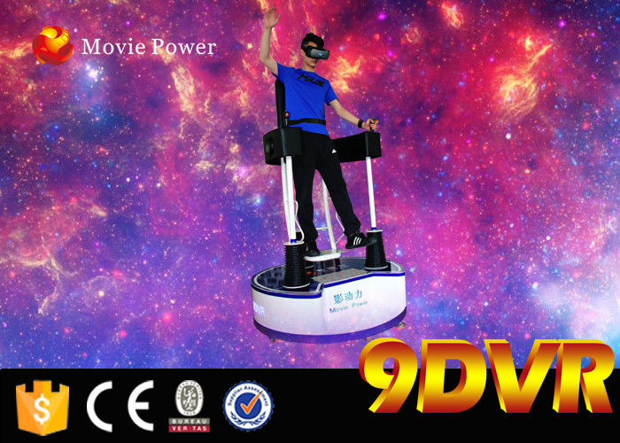 Electric Dynamic Stand - Up Flight VR 9D Cinema Simulator 5.5 Inch HD 2k Screen