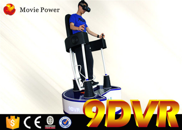 Amusement Simulator Equipment Electric System 9D VR Standing Up Cinema
