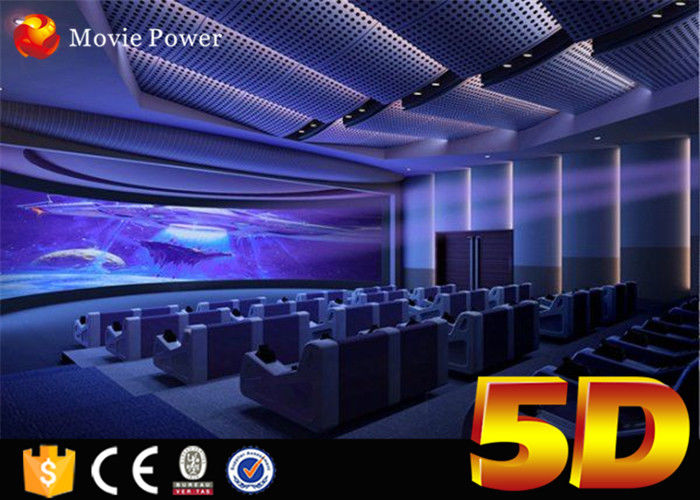 2.25 KW Platform Electric 4D Theater System with 2-200 Seats Suitable for Amusement Park