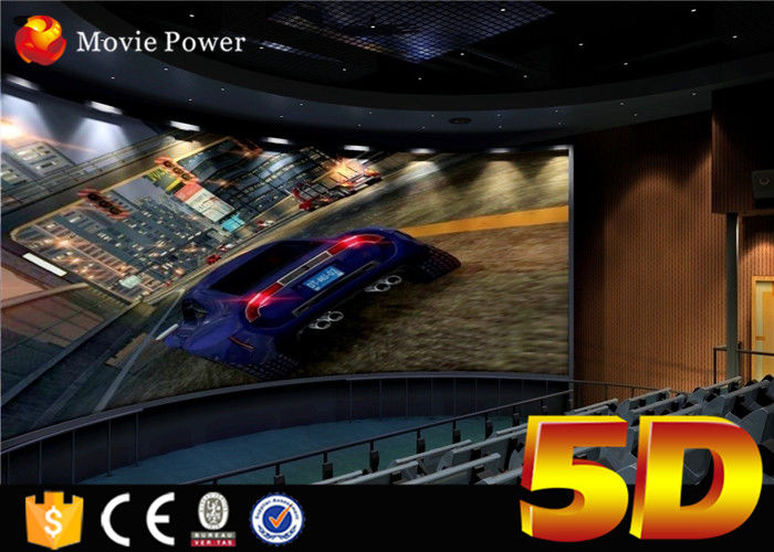 12 Special Effects and Motional 4D Movie Theater Customized from 2-200 Seats Made in Leather