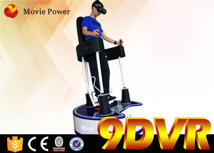 Interactive Virtual Reality 360 Degre e9d Vr Standing Up With Electric System 9d Vr Simulator