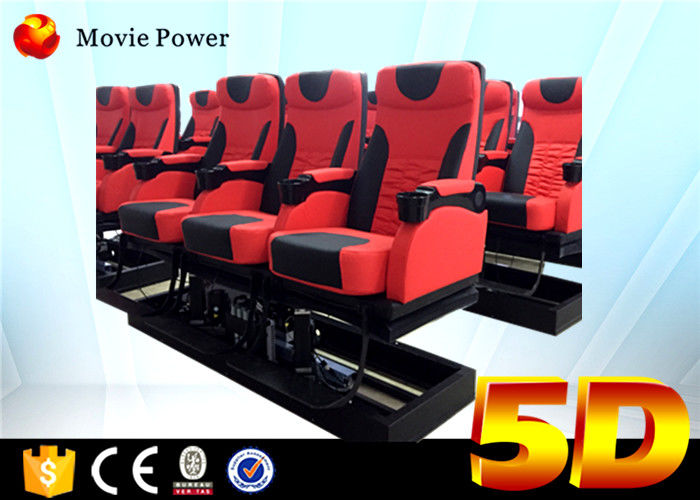 Professional Large 5d Cinema 3 dof Electric Platform Cinema With Special Effect