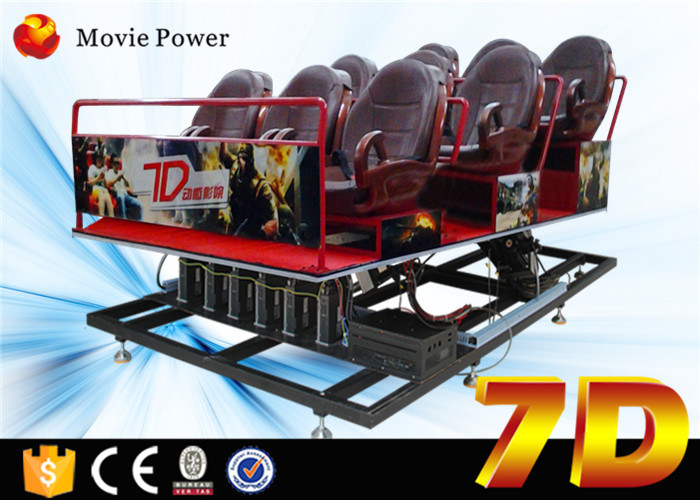 Advanced stable electric platform 7D motion ride with virtual reality