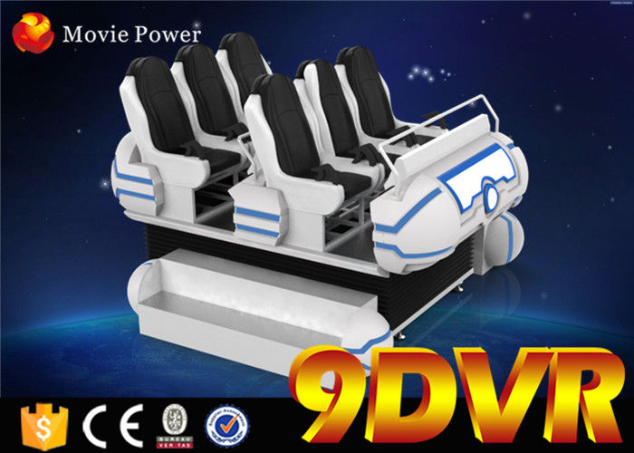 Electric 220V System 9D VR Chair Family 6 Seats Suitable for Kids and Adults