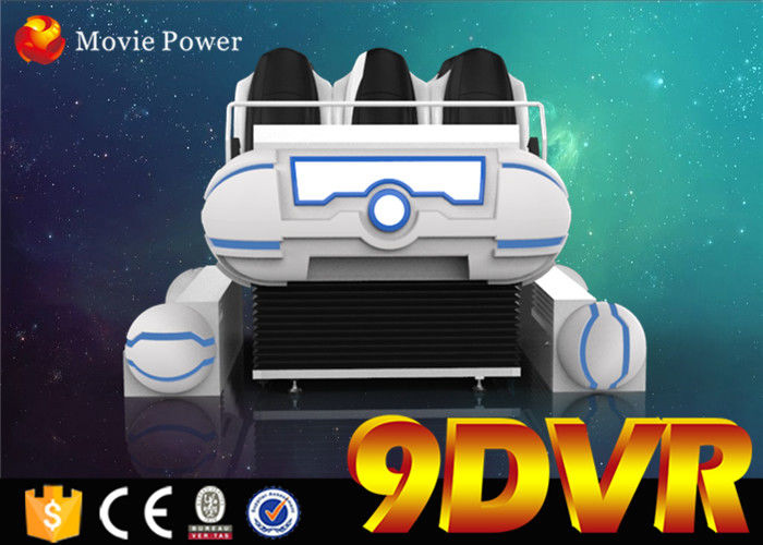 9D Virtual Reality 6 Seats VR Family interactive gun shooting game and 360 degree movie
