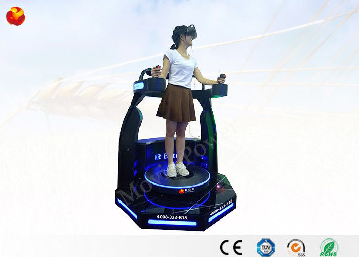 360 Degree Rotation 9D VR Cinema 9D Simulator One Player Standing Platform