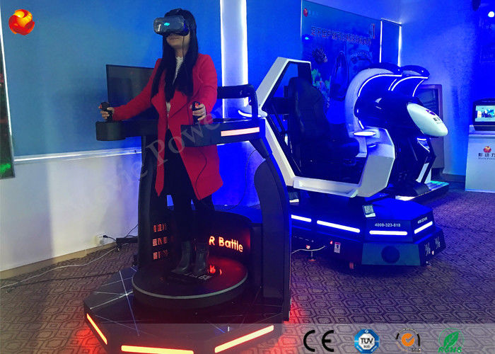 9d Virtual Reality Cinema Standing Platform Battle Game Equipment For Small Business