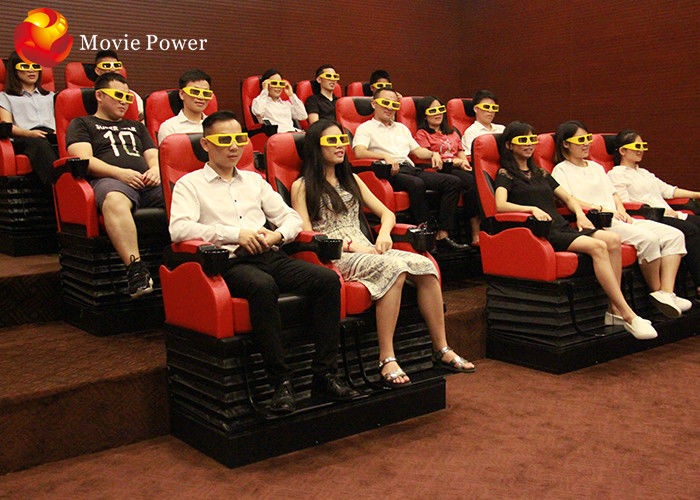 Thrill Rides Shooting 5d Cinema Equipment Simulating Amusement Park 48 Seats