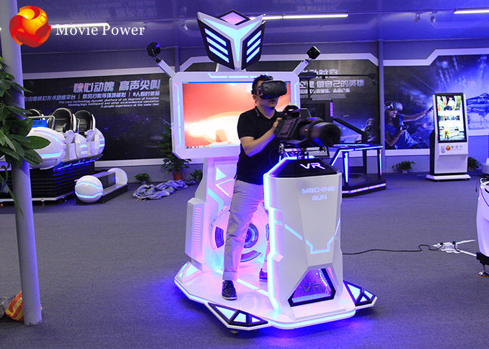 Standing VR Space Platform VR Gatling Arcade Shooting Gun Game Machine VR Simulator