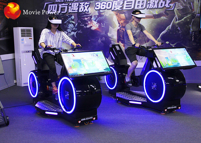 Cool 9d VR Fitness Bicycle Virtual Gaming Machine With 9d Virtual Reality Glasses