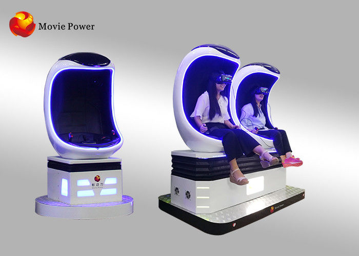CE Special Effects Double Triple Seats VR 9D Glasses Egg shaped 9D VR Cinema Amusement Equipment 9D VR