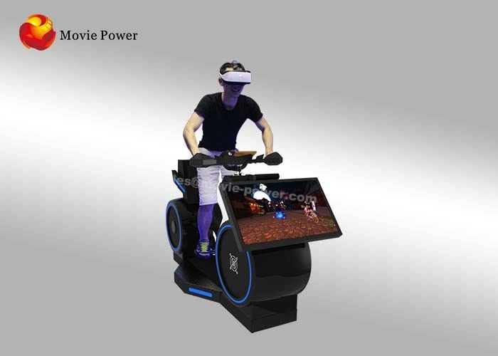 Amazing Vr Bicycle Game Simulator / Electronic Platform Gym Machine