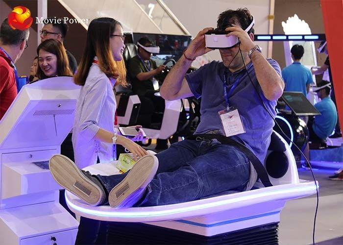Indoor Malls 9D Virtual Reality Simulator With Electric System Platform