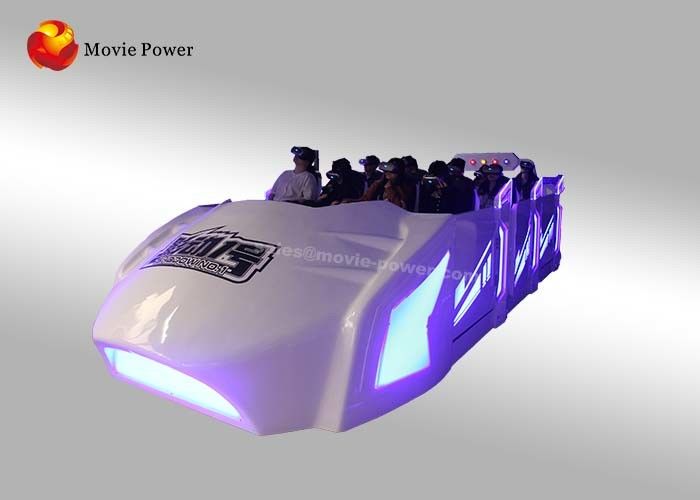 High-tech Amazing Vr 9D Simulator Mini Spaceship 12 Seats Film Machine