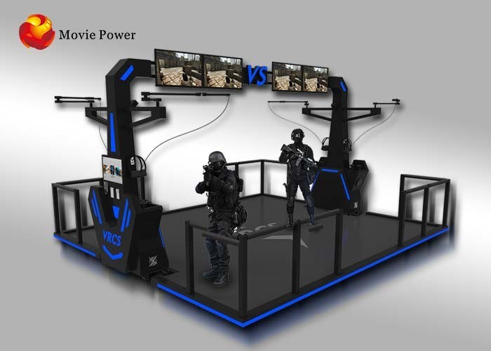 Movie Power 4 MultiPlayers Virtual Reality Simulator 9D Battle Kat