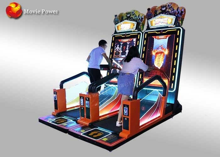 Amusement Park Coin Operated Kid Running Simulator / Commercial Arcade Game Machine