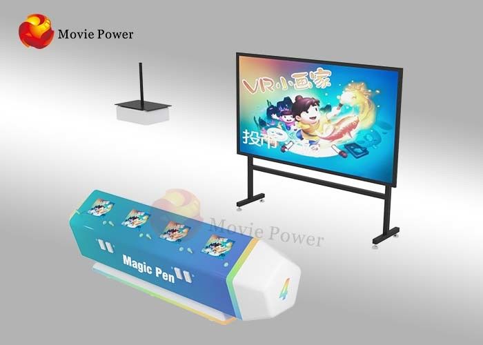 FRP / Steel Kids Interactive Wall Projector Game Interactive Whiteboard Games