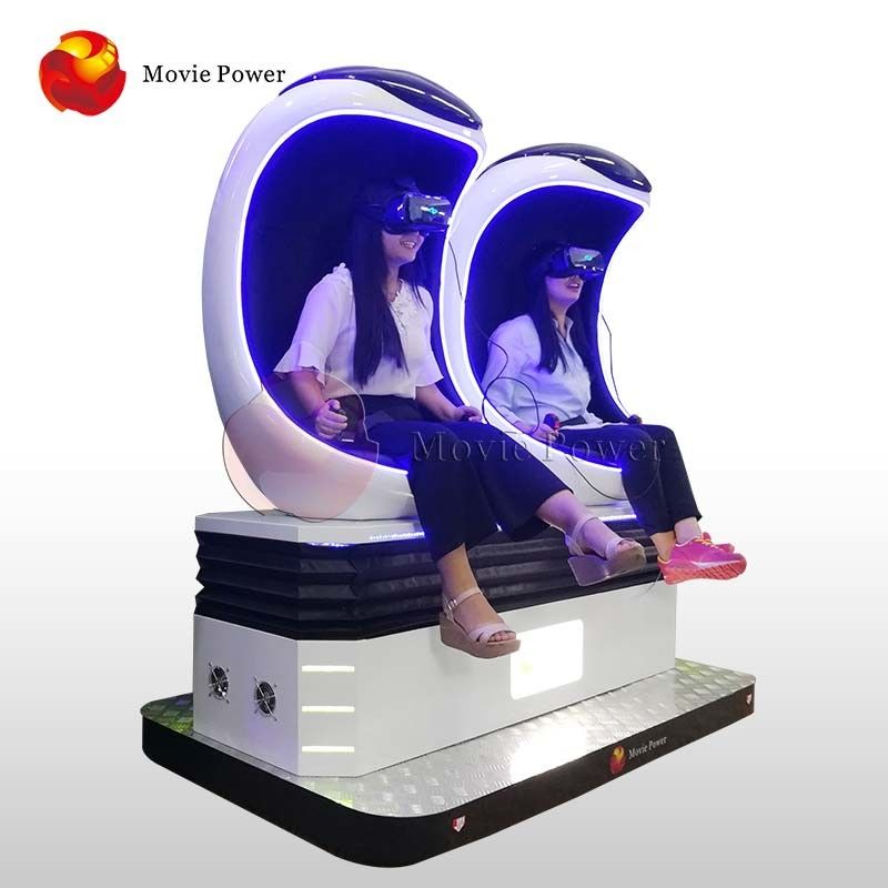 Amusement Park 9D VR Cinema / Virtual Reality Game Interactive 9d Egg Chair