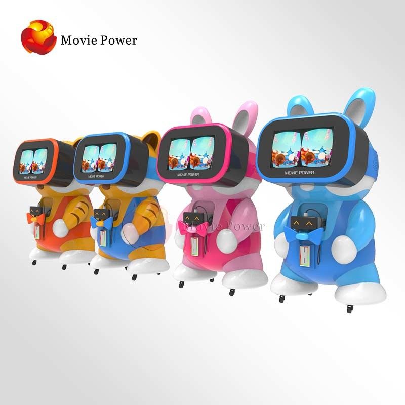 Develop Kid'S Intelligence 9d Vr Cinema Machine Interactive Kids Robot With Vr Glasses
