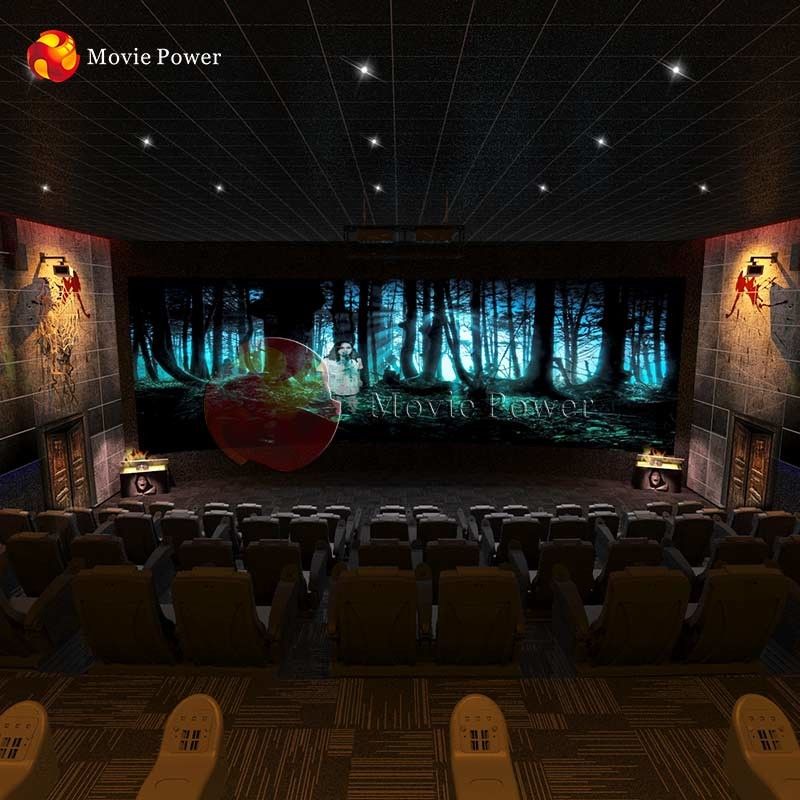 Horror Movies 3 Dof 4d 5d Cinema Theater System