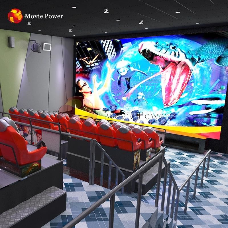 Amusement Park Motion Electric System 5D Cinema Commercial