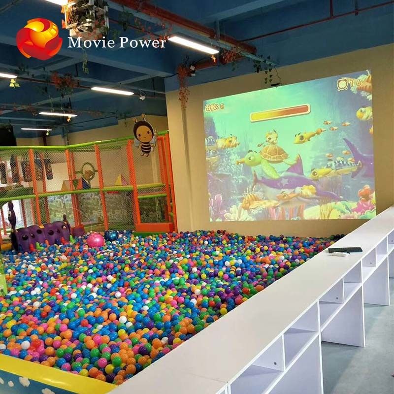Kid Indoor Playground Virtual Reality Magic Interactive Wall Projection Game