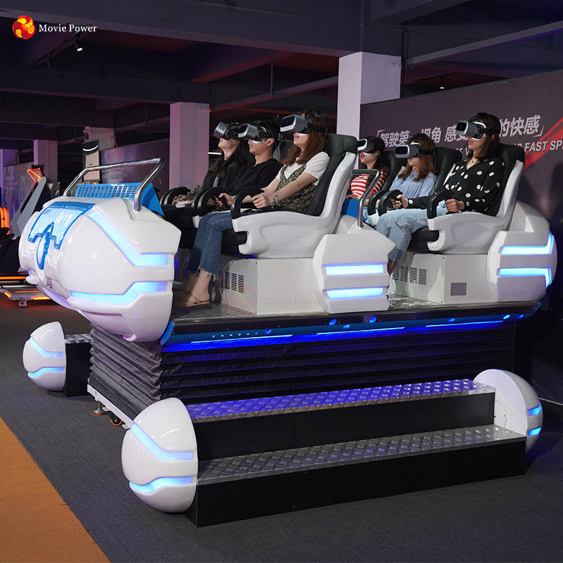 Indoor Full Immersive Interactive 6 Seats 9D Virtual Reality VR Cinema games Simulator