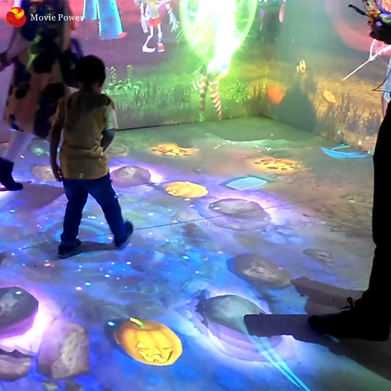 Kids Games 3D Magic Interactive Floor Projection System SGS