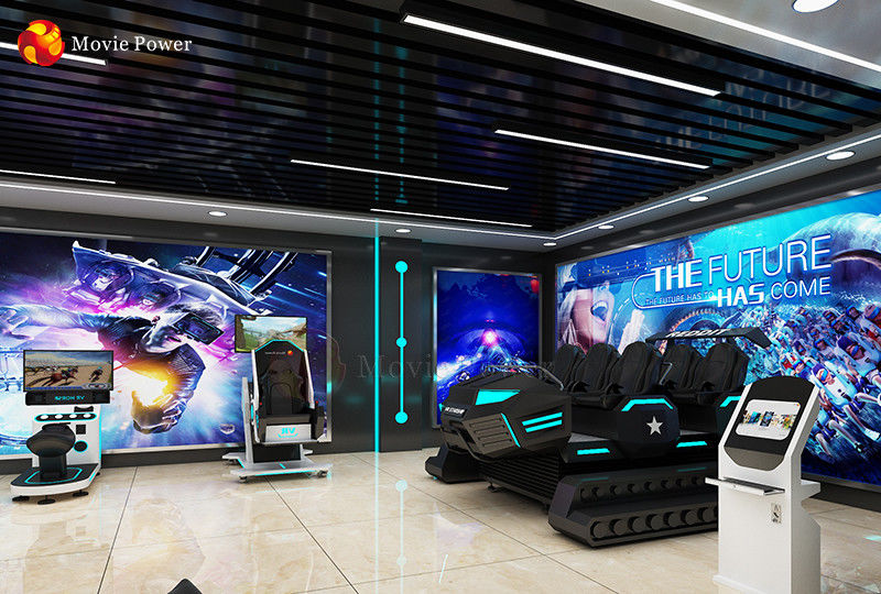 High Profit Indoor Interactive VR Roller Coaster Simulator Machine