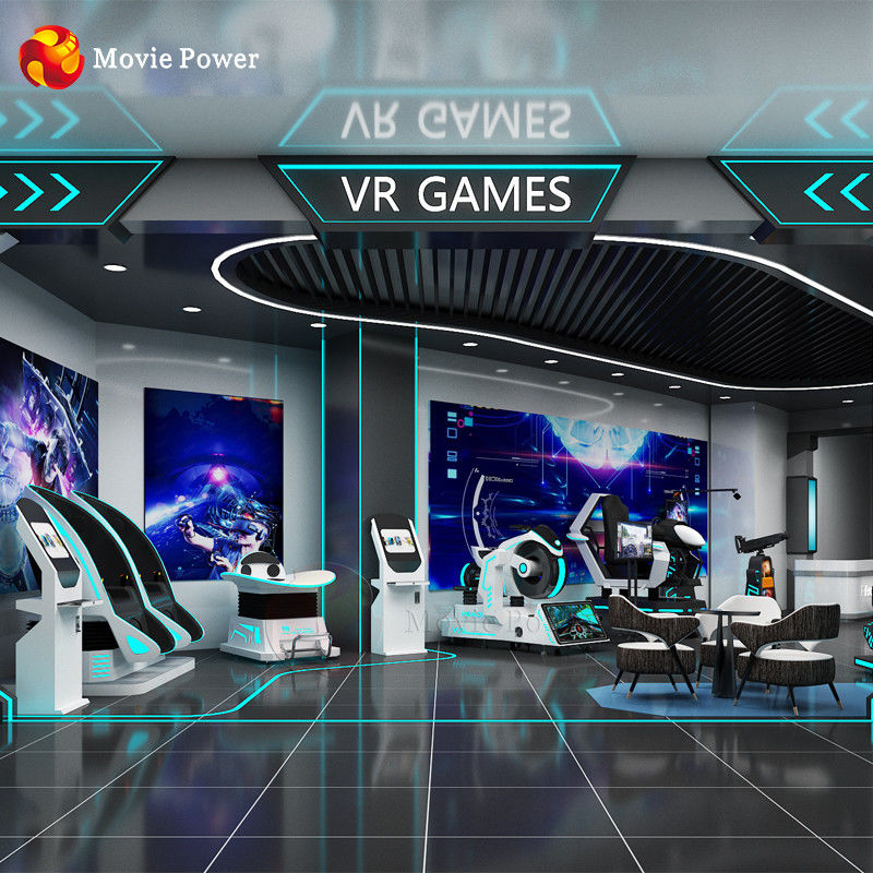 Interactive Virtual Reality 9d Game Machine Simulator For Indoor Playground