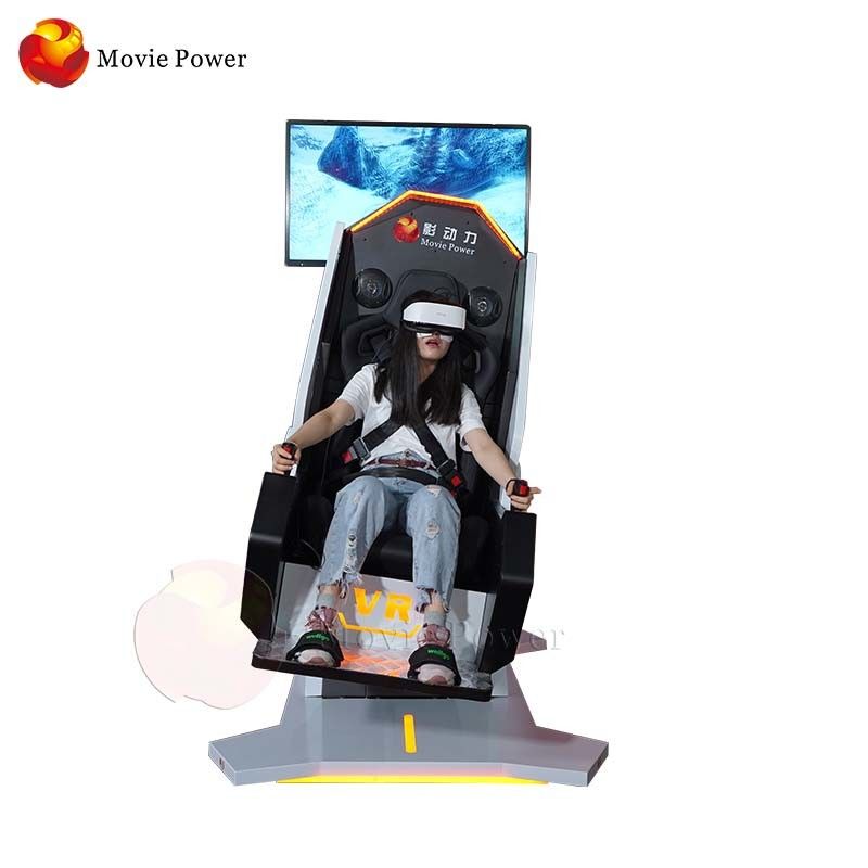 Indoor 1 Seat VR 360 Full Motion Flight Simulator SGS Standard