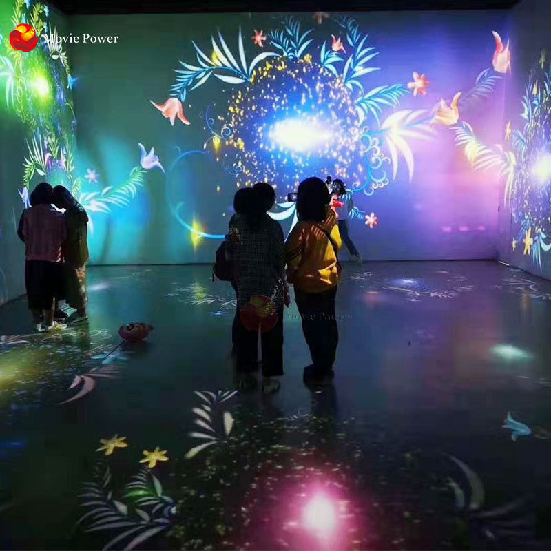 Interactive 3d Floor Hologram Projection Game Kids Game Zone Entertainment Machines