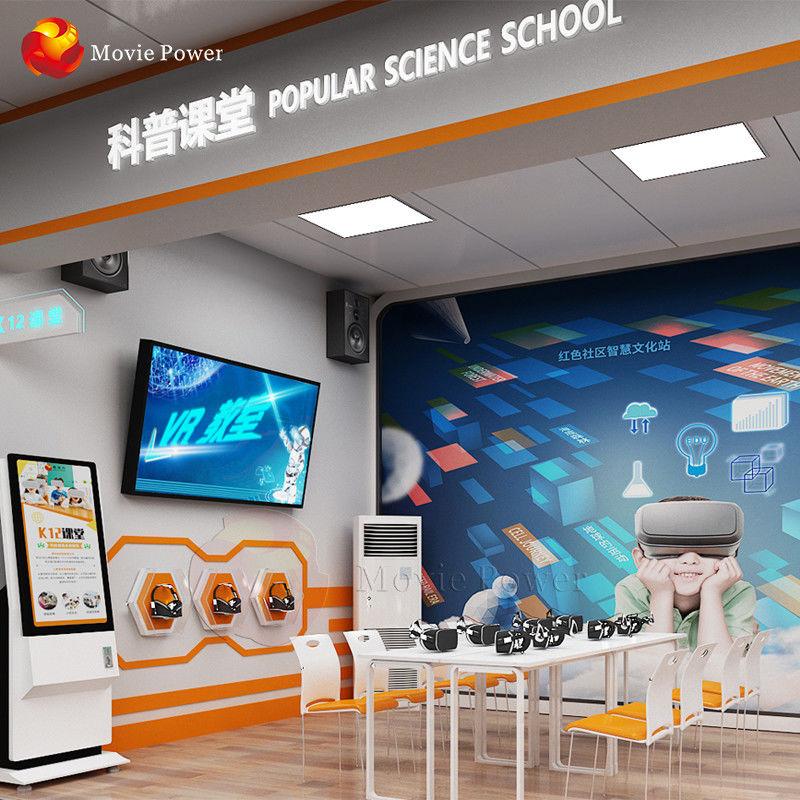 Highly Teaching Interactive Simulated Environment Smart Virtual Education Machine