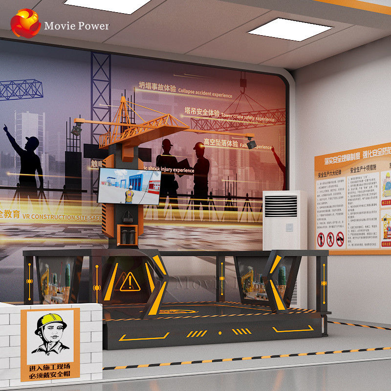 Virtual Motion Platform Construction Machines Simulator Safety Experience