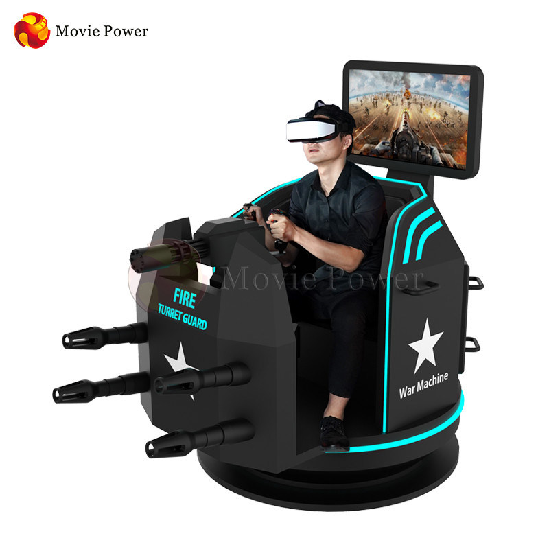 Interactive Shooting 9d VR arcade machine Virtual Reality Gaming Machine