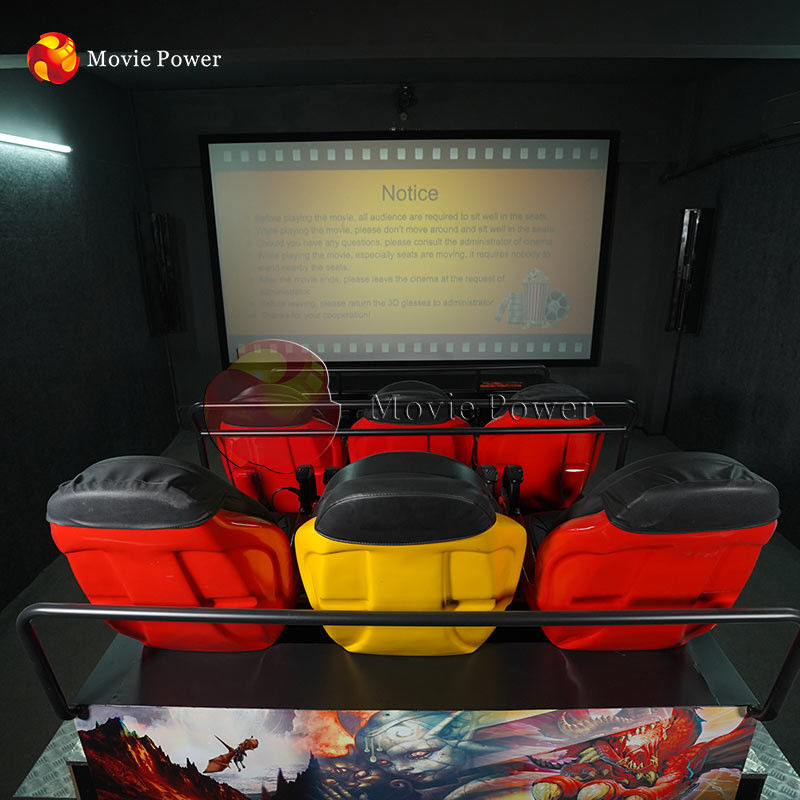 Theme Park 7D Movie Theater Game Simulator VR Chair