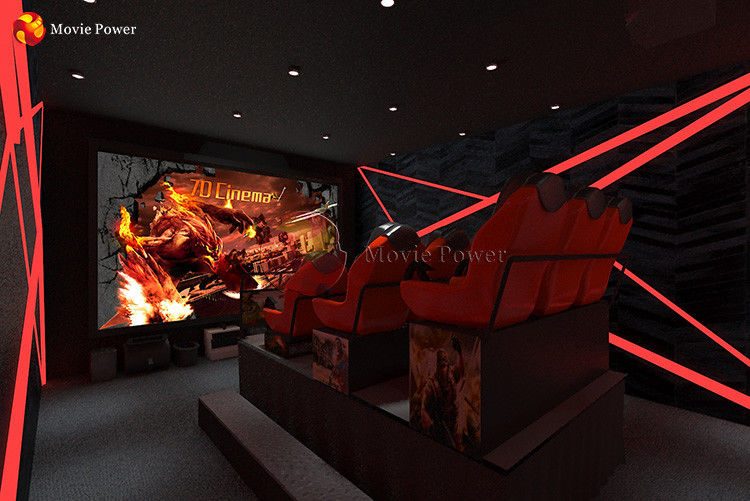 200 Seats 7D Cinema Movie Power Interactive Gun Game Machine Simulator System